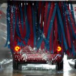 A commercial car wash